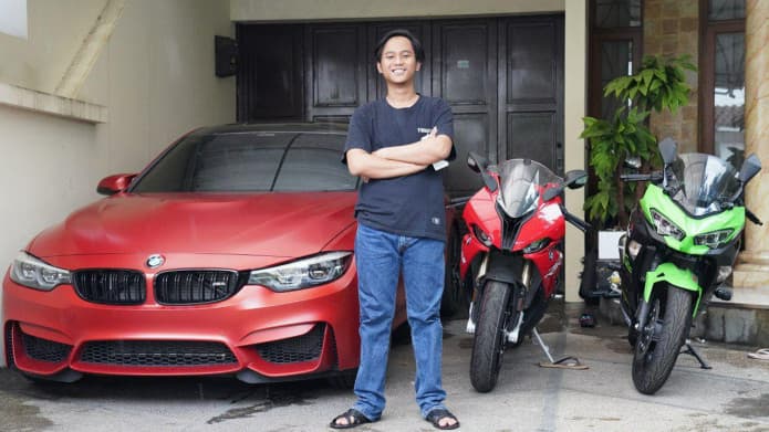 Beredar Penampakan Mobil Mewah dan Moge Doni Salmanan yang Disita Polisi