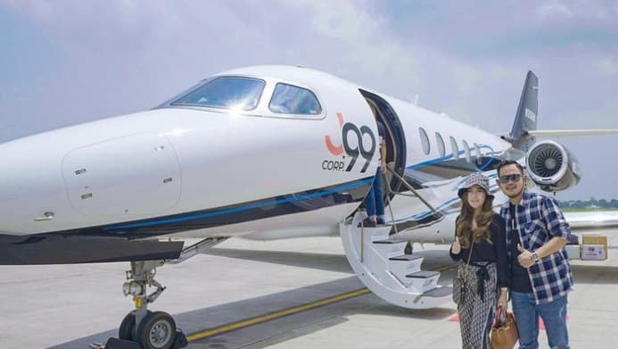 Ternyata Cuma Kontrak, Vlog Lawas Gilang Juragan 99 Bahas Jet Pribadi Disorot Lagi