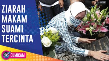 Melepas Rindu Jelang Bulan Ramadhan, Angelina Sondakh Lakukan Ziarah Ke Makam Adjie Massaid