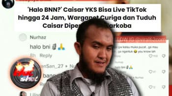 Caisar Jawab Tudingan Netizen Gunakan Narkoba Saat Live di Media Sosial - Hot Shot - 08 Mei 2022