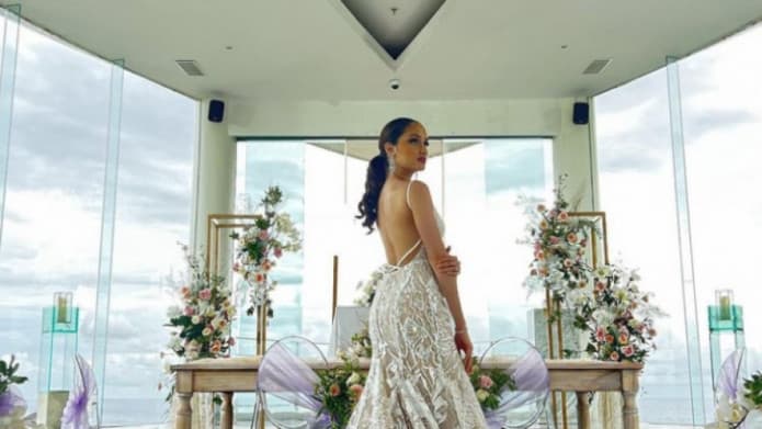 Pamer Foto Pakai Gaun Pengantin, Caption Cinta Laura Bikin Netizen Syok!