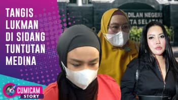 Tuntutan 1 Tahun Penjara Untuk Medina Zein Buat Lukman Azhari Sampai Menangis, Ini Kata Uci Flowdea