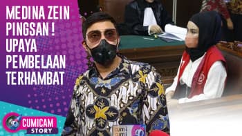 Nota pembelaan Disanggah JPU, Begini Penjelasan Lukman Azhari Pasca Medina Zein Pingsan