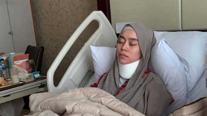 Tenggorokan Geser, Begini Kondisi Lesti Kejora Terbaring Lemah Pasca Dikasari Rizky Billar