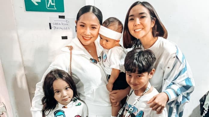 Gemasnya Momen Reuni Rafathar dan Gempita di Pertandingan 'Tiba-tiba Tennis'