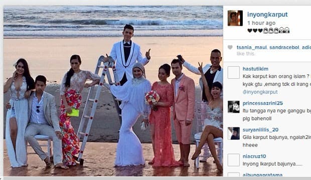 Serba Seksi di Nikahan Raffi
