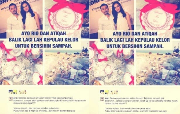 Pernikahan Atiqah dan Rio Sisakan Masalah