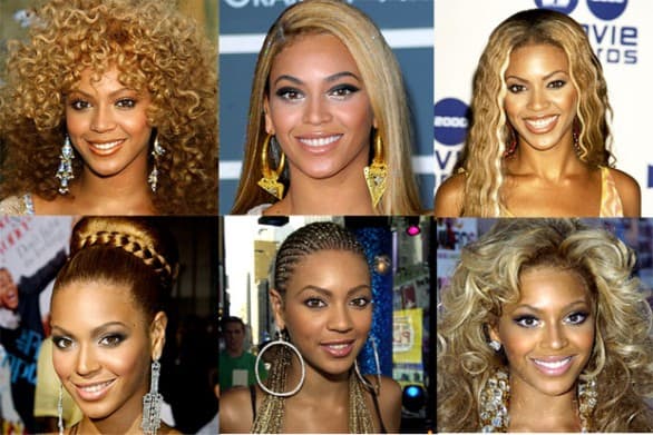 Evolusi Rambut Beyonce Knowles