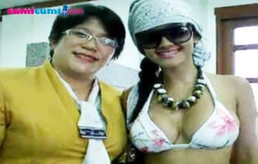 Kepepet Duit, Jupe Nekad Berbikini ke Bank