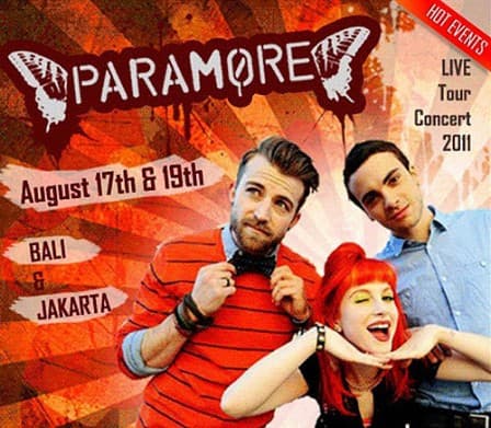 Paramore live in Jakarta!
