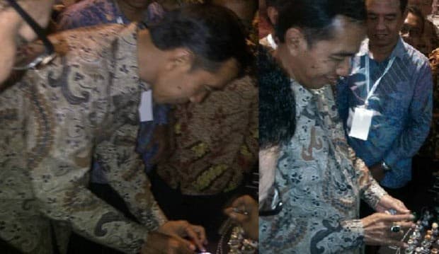 Jokowi Berburu Giok...