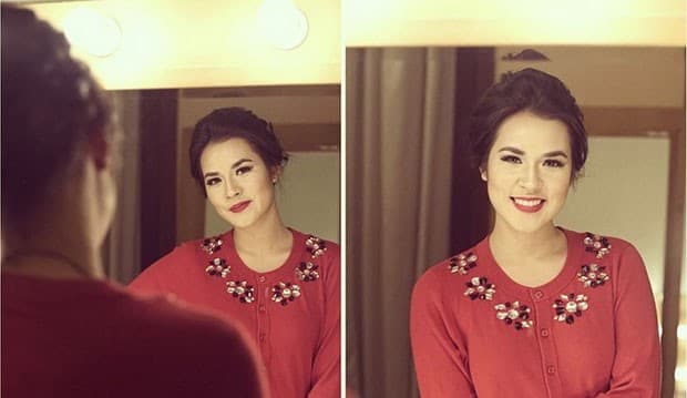 Wajah Konyol Raisa...