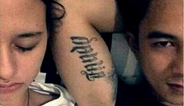 Fandy Christian Tato Nama Pacar