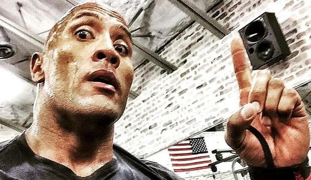 Jadi Pegulat Lagi, The Rock Pingsan
