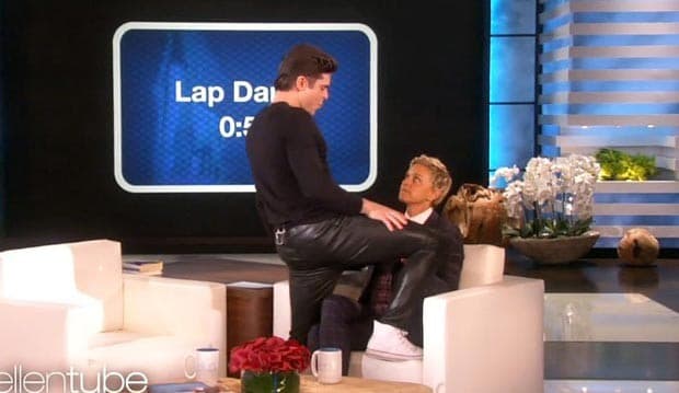 Tarian Nakal Zac Efron di Depan Ellen!