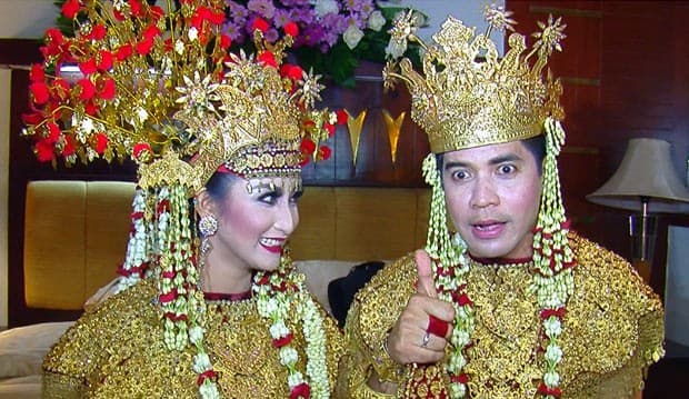 5 Momen Menarik di Pernikahan Ricky Perdana-Caca Takya