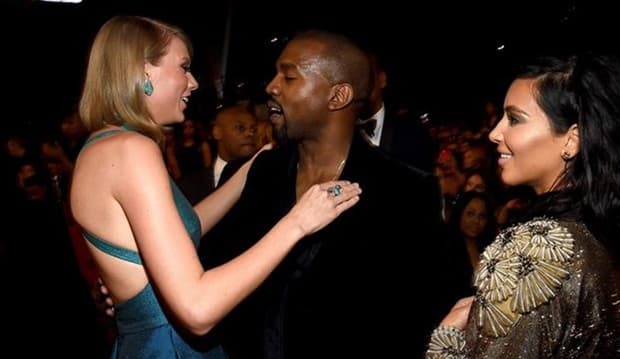 Kim Sebar Video Rekaman Kanye-Taylor Swift