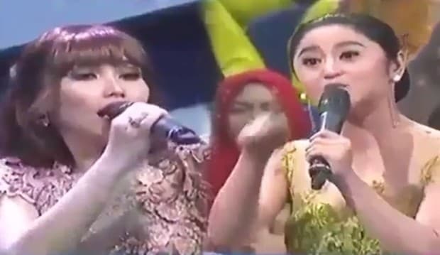 Dewi Perssik Sindir Status Ayu Ting Ting-Raffi Ahmad