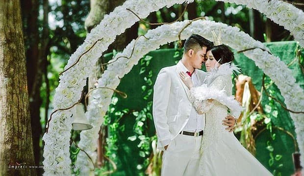 Kendala Dekor, Akad Nikah Ryana Dea dan Puadin Redi Molor