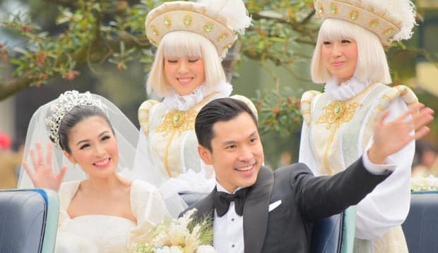 5 Kemewahan Pesta Pernikahan Sandra Dewi di Jepang