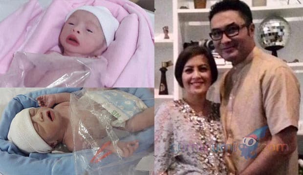 Bayi Kembar Surya dan Cynthia Lahir