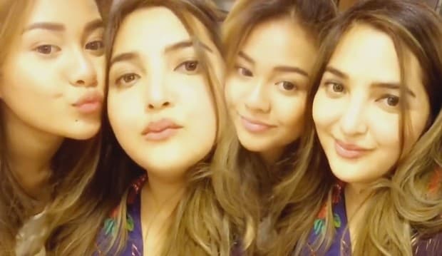 Samai Warna Rambut, Ashanty dan Aurel Bak Kakak Adik