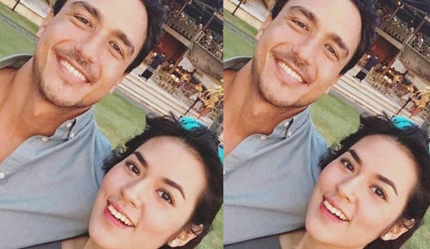Tahun Baru, Raisa Peluk Mesra Hamish di Depan Umum