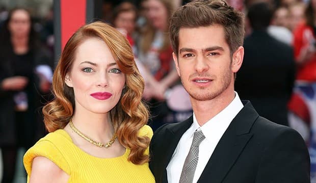 Berpapasan, Emma Stone dan Andrew Garfield Buang Muka