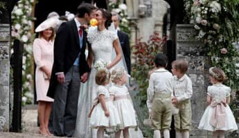 6 Momen Manis di Pernikahan Pippa Middleton-James Matthews