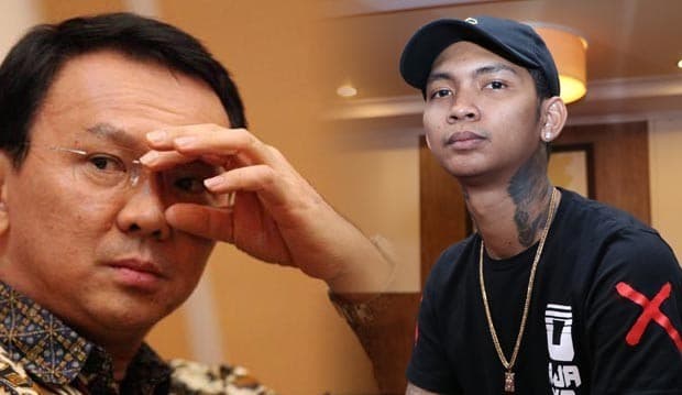 Young Lex Bikin Tato Wajah Ahok di Tangan, Ini Hasilnya