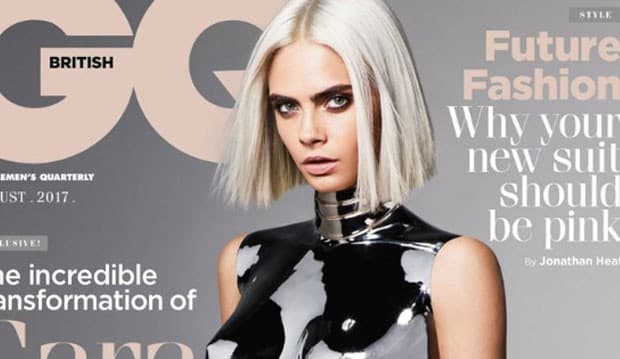 Tak Pakai 'CD', Cara Delevigne Bikin Merem Melek