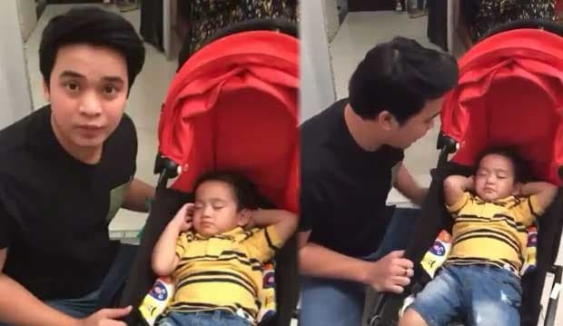 Jahilnya, Billy Syahputra Ganggu Rafathar Tidur