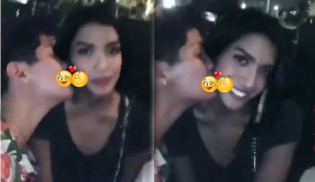 Malam Mingguan, Millendaru Dicium Mesra Pacar Machonya