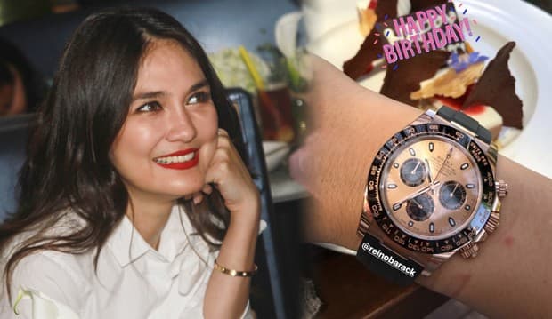 Luna Maya Ultah, Reino Barrack Beri Jam Tangan Rp 370 Juta
