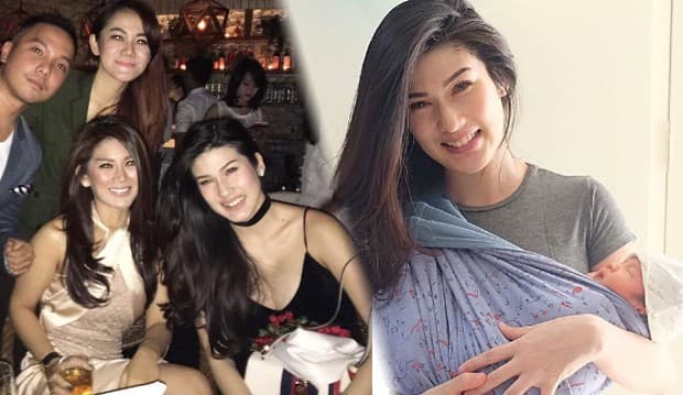 Baru Operasi Sesar, Mantan Istri Samuel Rizal Langsung Party