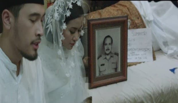 Menikah di Depan Jenazah Ayah, Hati Libra Akila Bergejolak