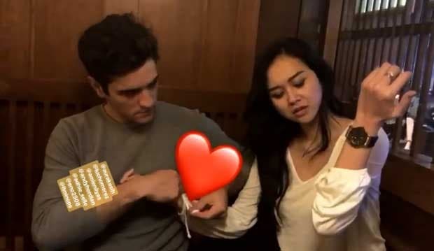 Aura Kasih dan Pacar Go Public, Ketahuan Berduaan di Mobil