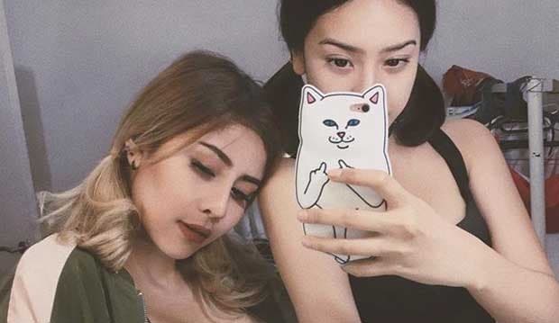 Parah! Awkarin Ganti Wajah Anya Geraldine Jadi Mengerikan Begini