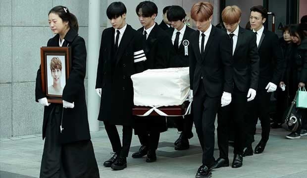 Dipimpin Member SHINee, Jenazah Jonghyun Dikremasi