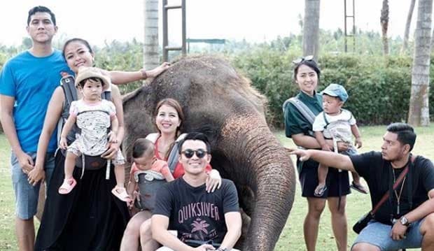 5 Keribetan Tya, Chua dan Tantri Kotak Saat Liburan di Singapura