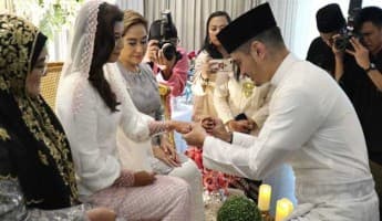 Bahagianya Reuben Elishama Jadi Pengantin Melayu