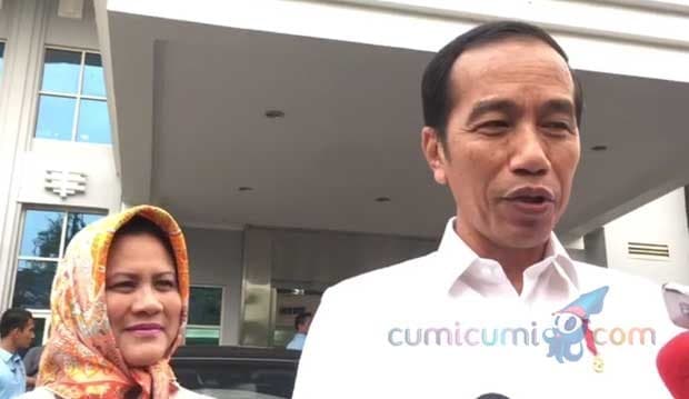 Cucu Perempuan Lahir di Tanggal Cantik, Jokowi Belum Berani Gendong