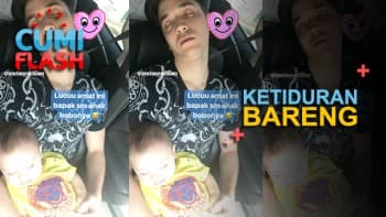 Ketiduran Bareng di Mobil, Stefan William dan Lucio lucu Banget