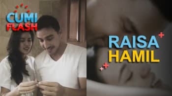 Raisa Hamil, Hamish Daud Langsung Beri Kecupan