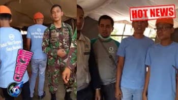 Hot News! Bang Ocid dan Sony Wakwaw Hibur Korban Tsunami Anyer