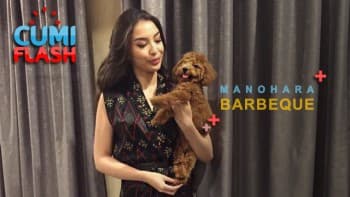 Seksinya Manohara Saat Melakukan Barbeque!