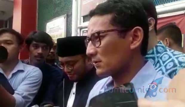 Tiga Hari Ahmad Dhani di Penjara, Sandiaga Uno Datang Menjenguk