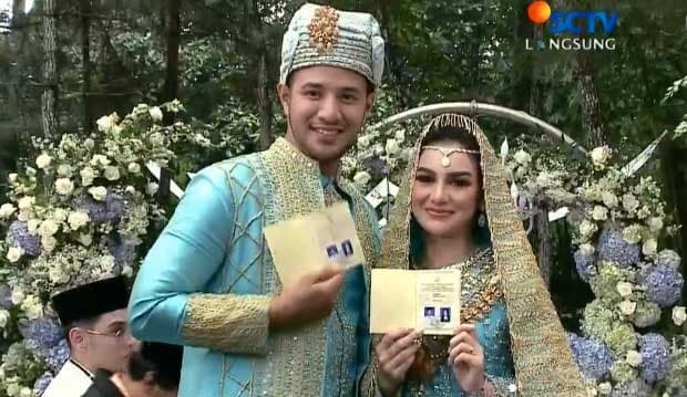Nikah di Hutan Pinus, Ini 5 Momen Menarik Akad Nikah Ammar Zoni dan Irish Bella