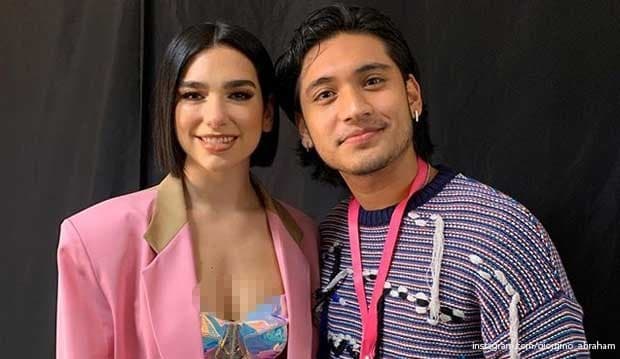 Berhasil Peluk Dua Lipa, Giorgino Abraham Syok Sampai Speechless