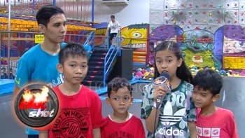 Aqeela Calista Ajak Sepupunya Main Trampoline Saat Break Syuting